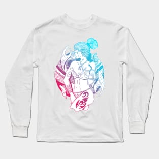 Dual Color Scorpio Beauty Long Sleeve T-Shirt